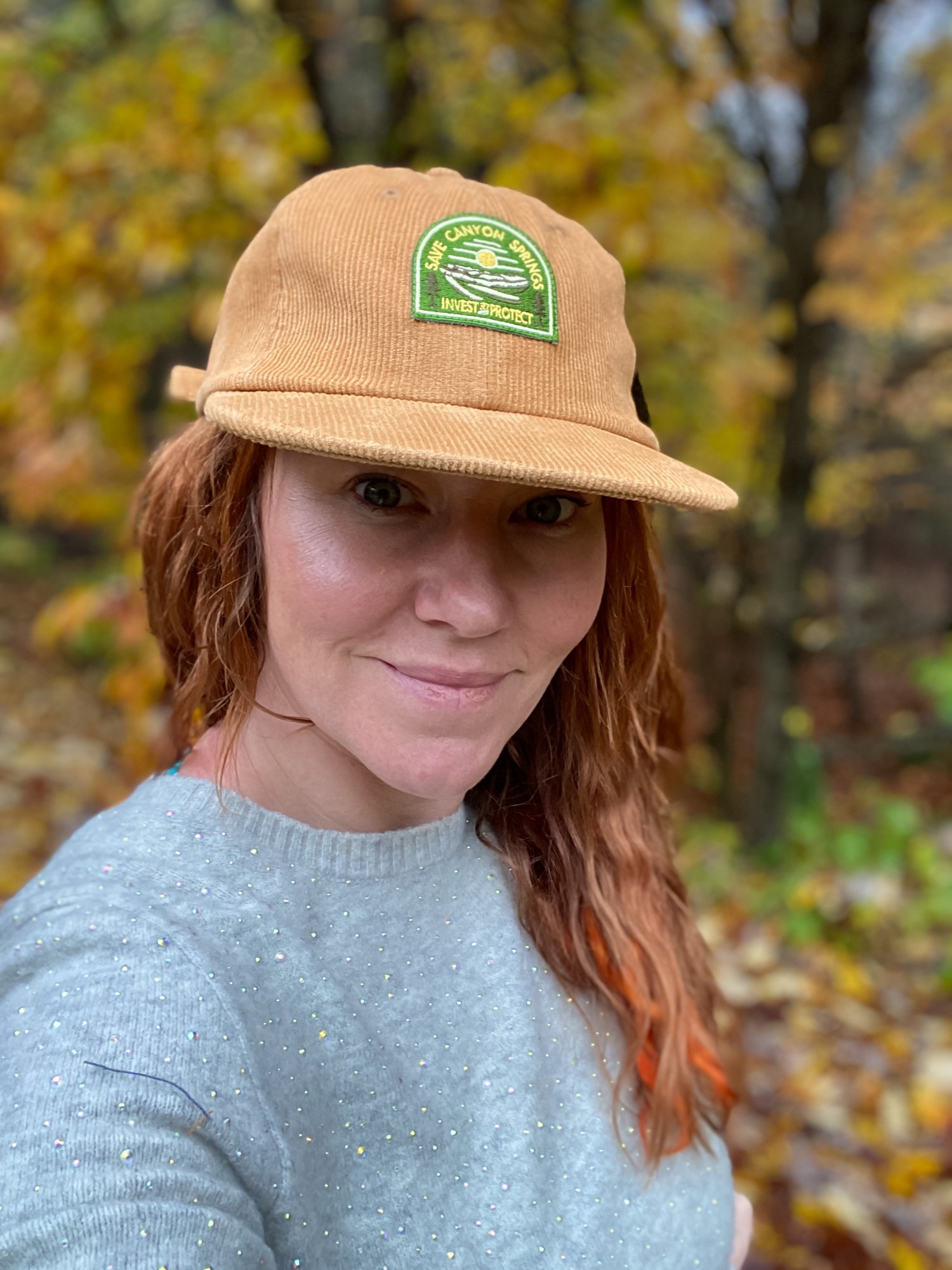 Save Canyon Springs Corduroy Hat — Mountain Area Preservation
