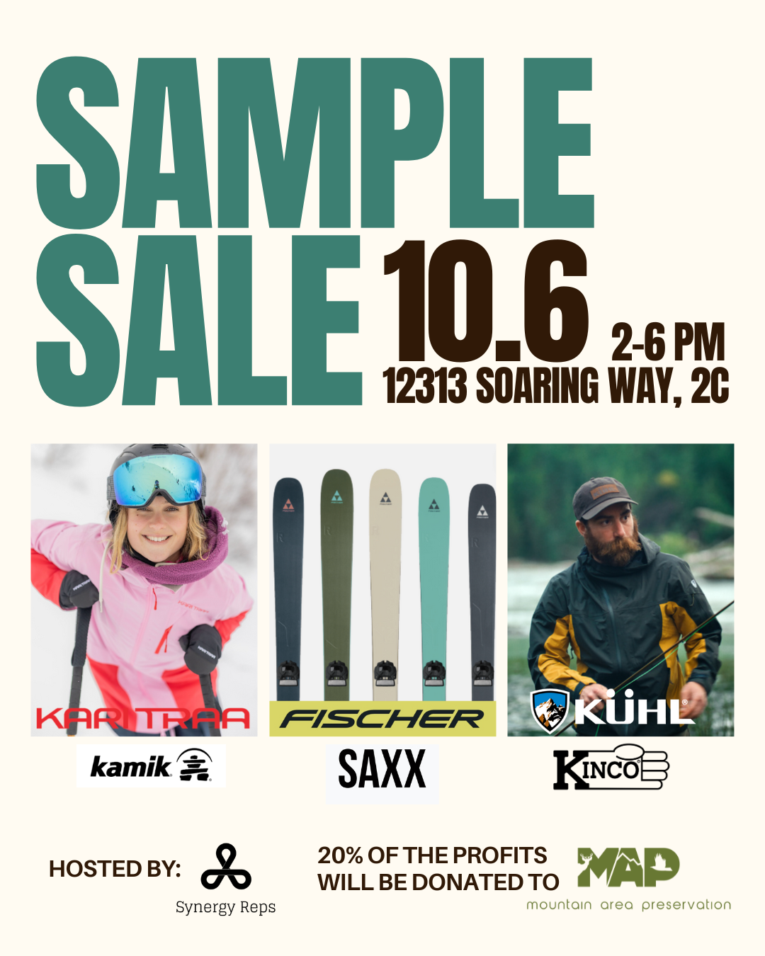 Synergy Reps Sample Sale