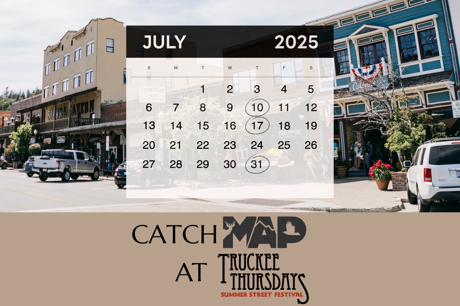 MAP @ Truckee Thursdays