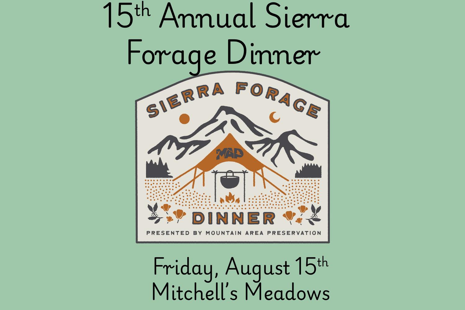 15th Annual Sierra Forage Dinner 