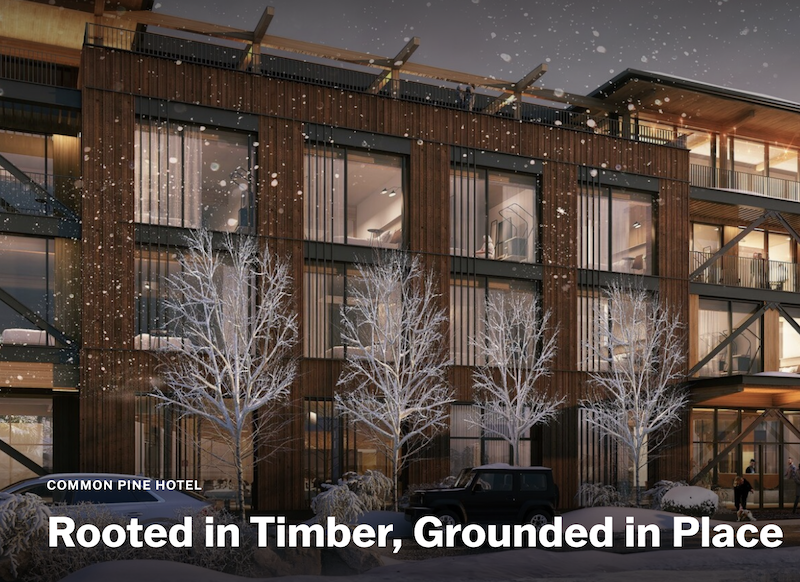 DLR Group unveils Lake Tahoe region’s first mass timber hotel 