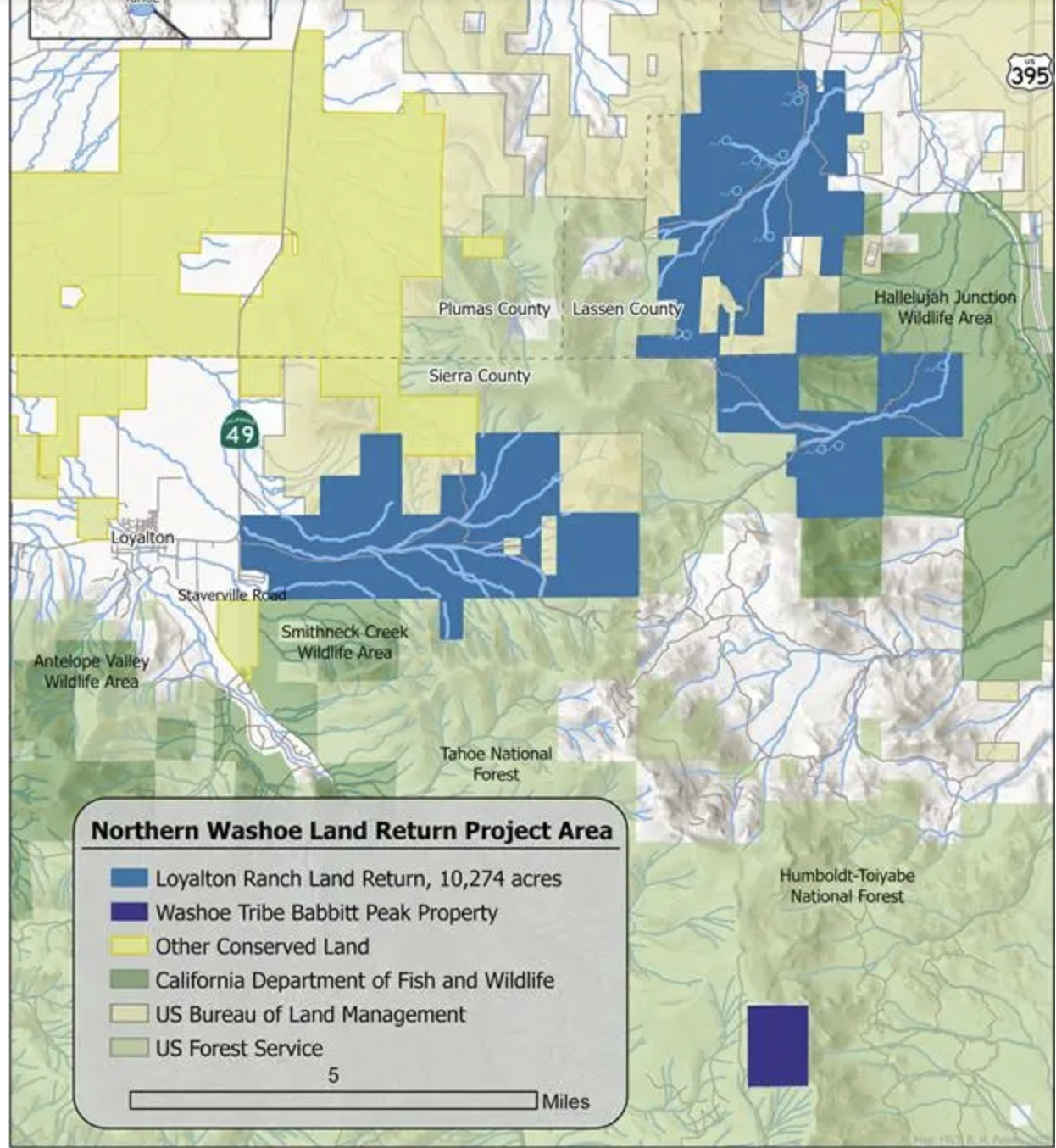 $5.5m grant from Wildlife Conservation Board supports historic return of 10,000+ acres in the Sierra Nevada to the Washoe People
