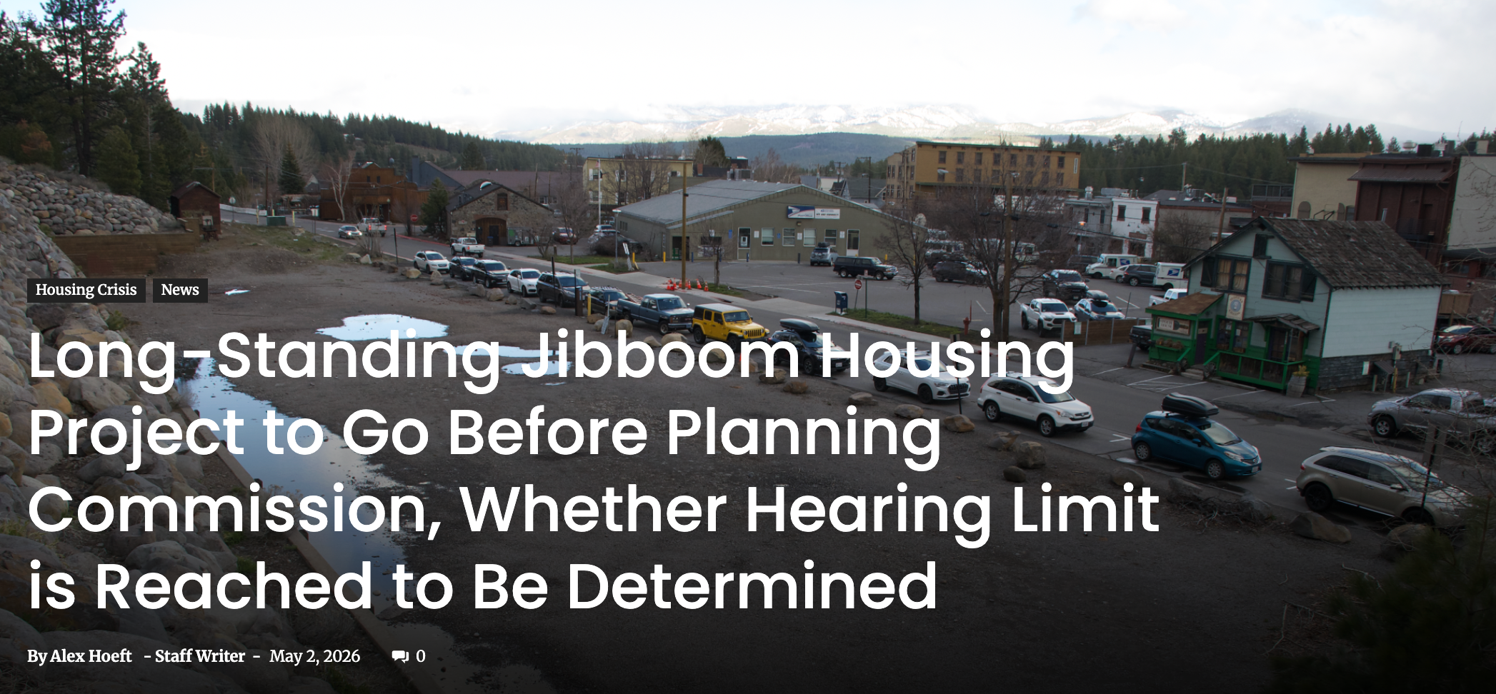 Long-Standing Jibboom Housing Project to Go Before Planning Commission, Whether Hearing Limit is Reached to Be Determined