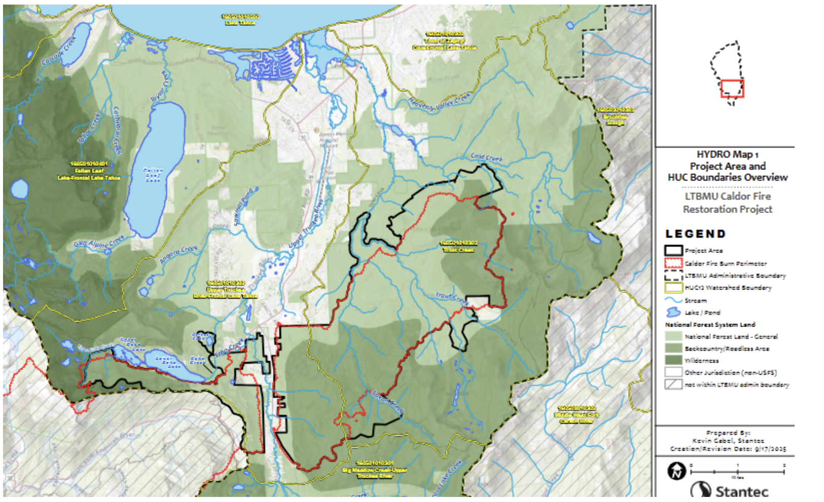 USFS holds off on use of pesticides in 2026/27 on Caldor Fire reforestation project in Lake Tahoe Basin