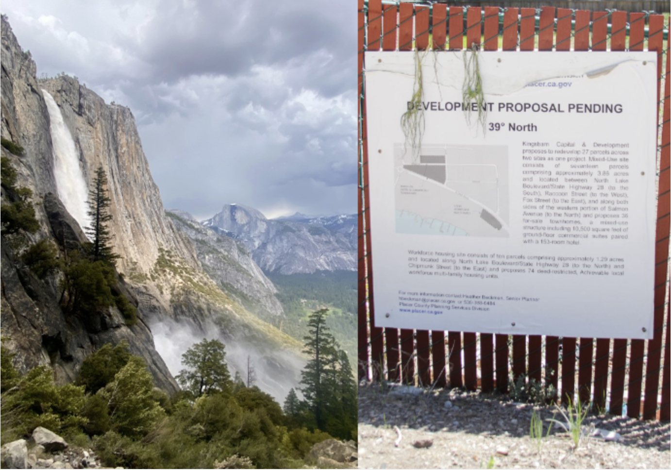 Yosemite connection stirs public opinion on Tahoe development