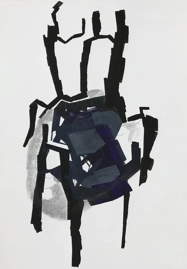   Sheep Wool on a Tree Trunk  