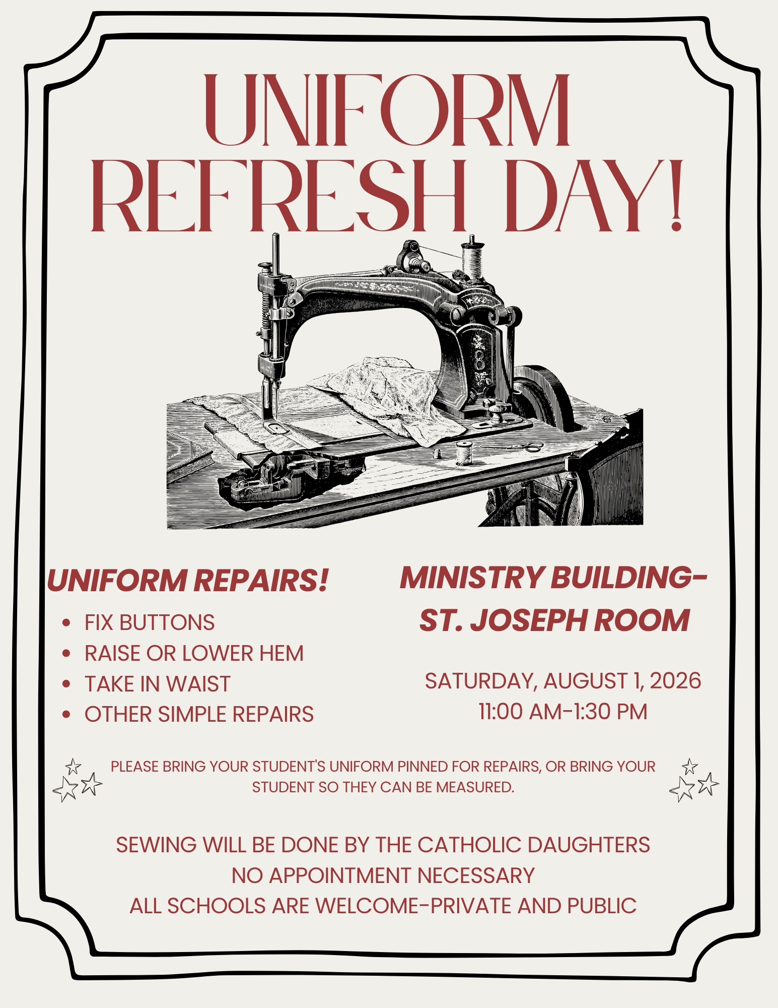 Uniform Repairs