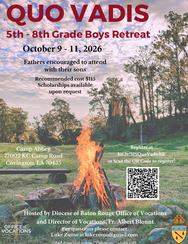 Quo Vadis Boys Retreat