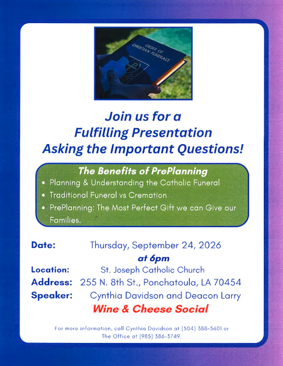 PrePlanning Presentation