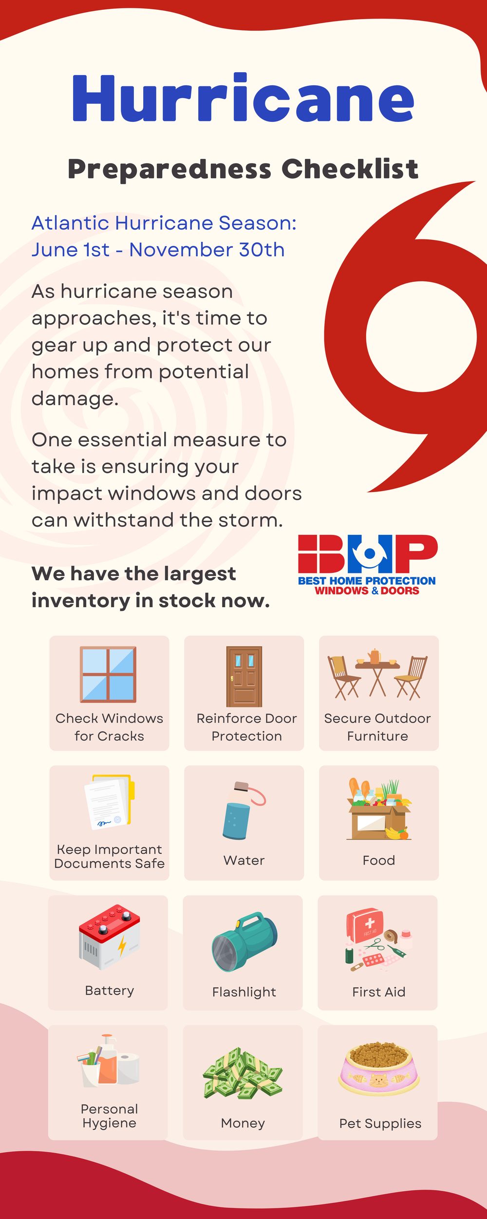 Protect Your Home This Hurricane Season with BHP Windows Impact