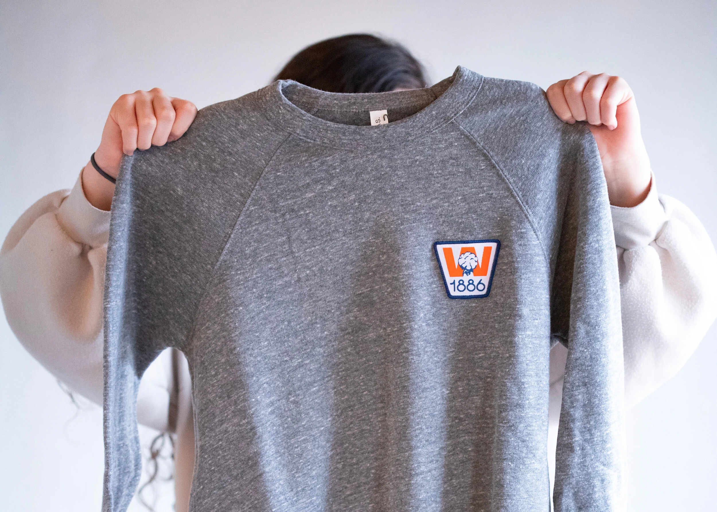 Grey Wilson Patch Sweatshirt