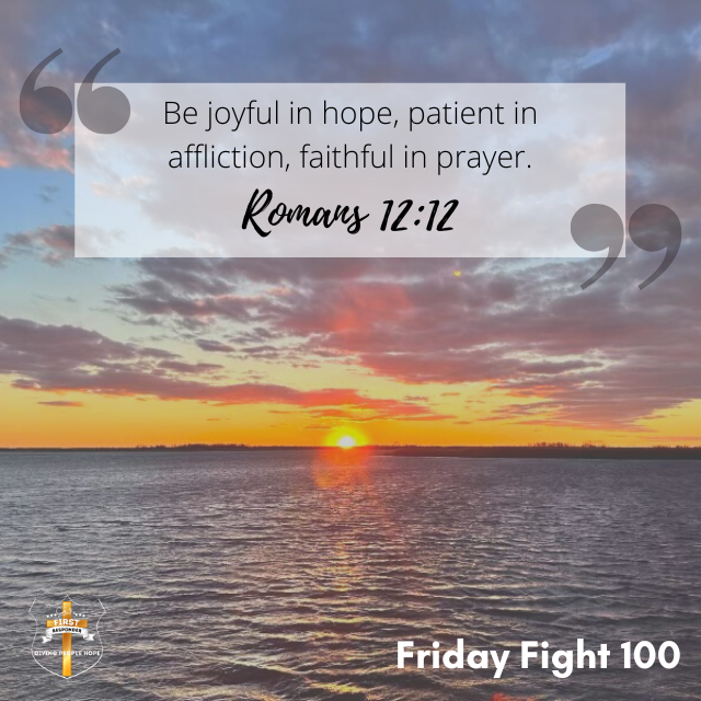 Friday Fight 100 - Position of Prayer