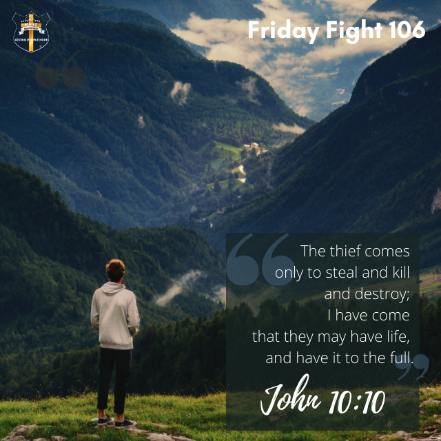 Friday Fight 106: Bitter, Better, Best - Our Spiritual Landscape