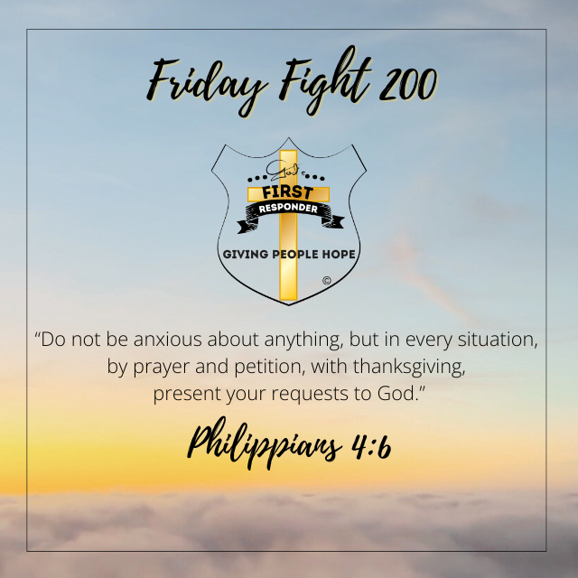 Friday Fight 200: God's First Responders
