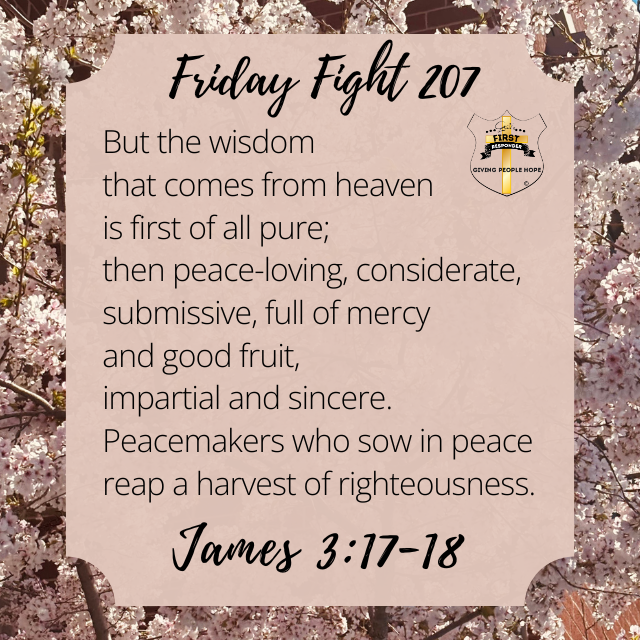 Friday Fight 207: Peace Seekers to Peace Makers