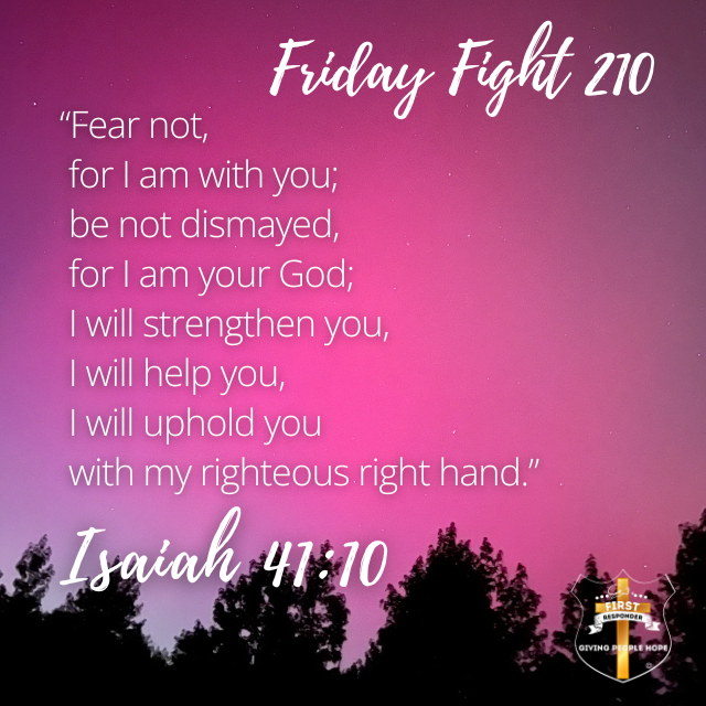 Friday Fight 210: His Protection - Our Projection = His Provision