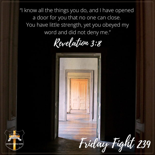 Friday Fight 239: When You Feel Like Giving Up, Welcome in Victory