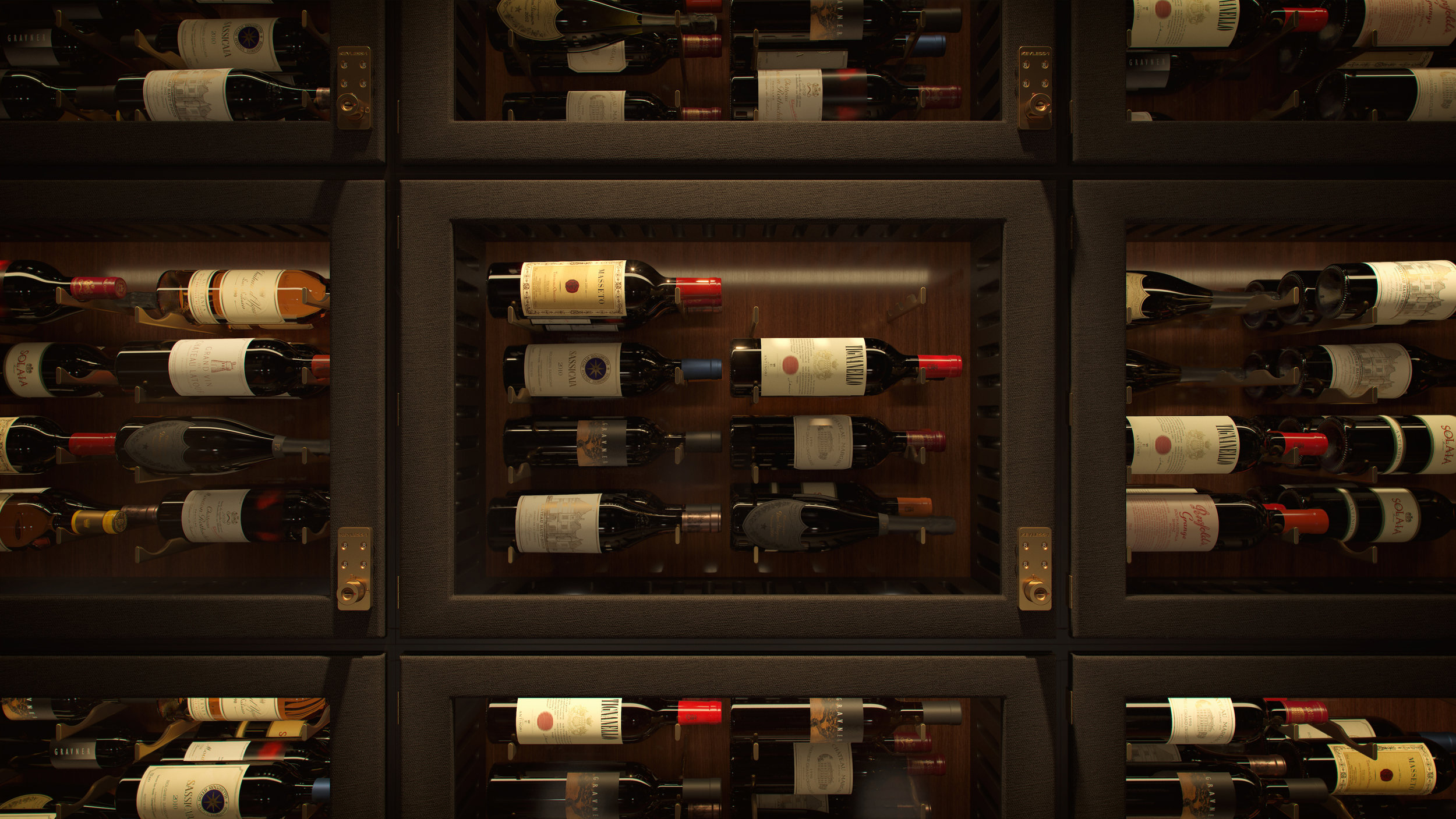Luxurious Wine Cellar