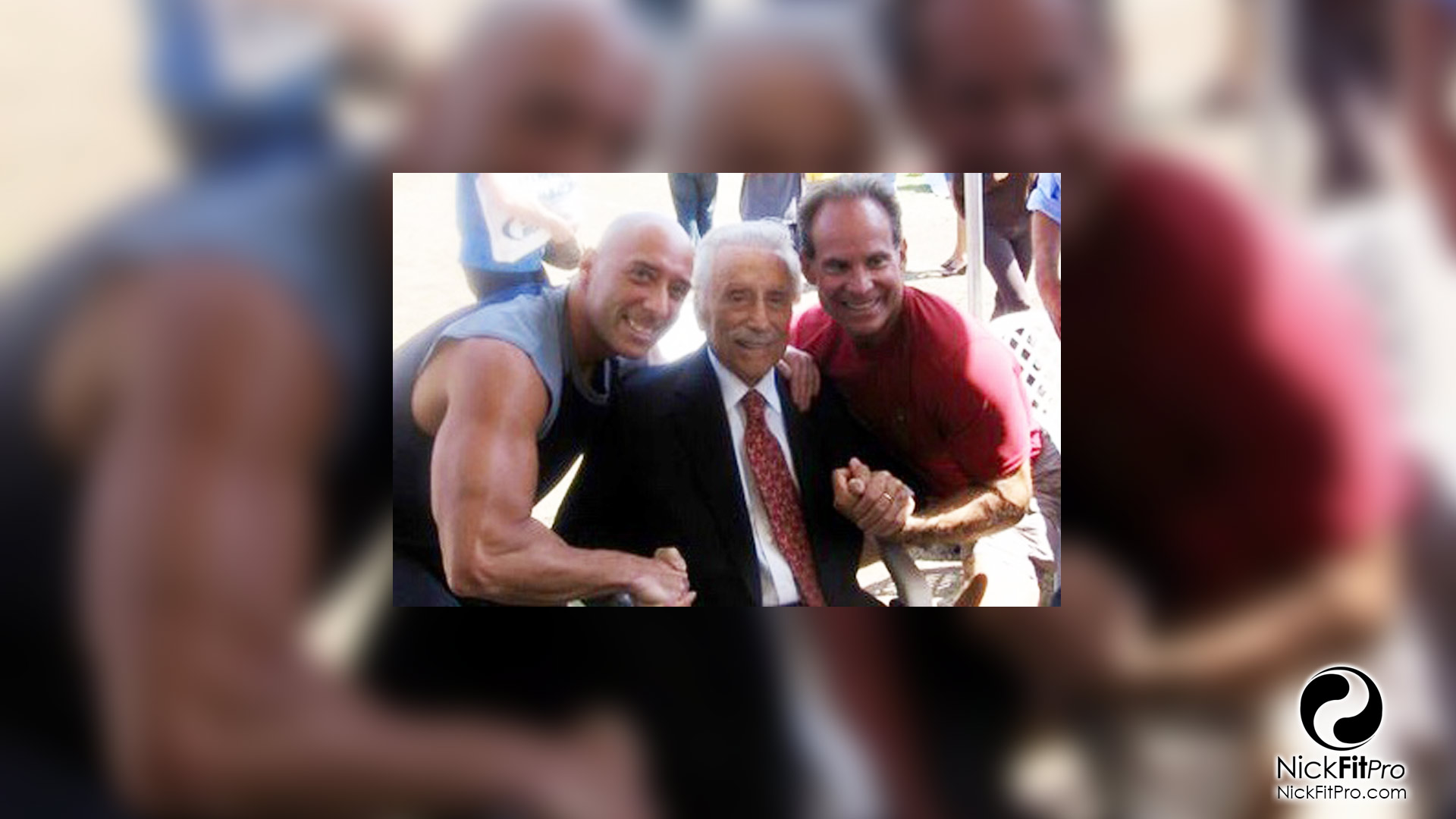 Awards ceremony hosted Mike Torchia for our pal Joe Weider-the godfather of fitness!