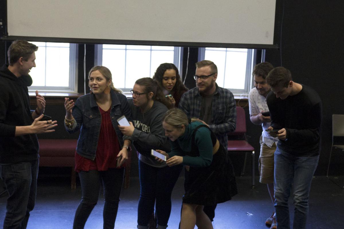 Life at Lee is traditionally a skip put together by Kingdom Players, Lee’s traveling drama team, which takes a light-hearted glance at campus life and pop culture. Photo by Billie Burns