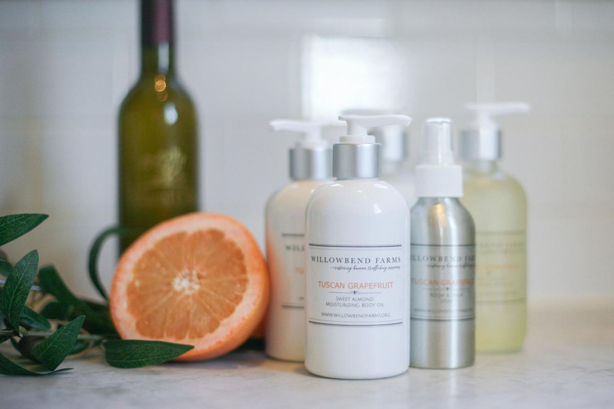 Hand-crafted products created by the Women of the Willow can be purchased to support Willowbend Farms. Photo courtesy of Willowbend Farms