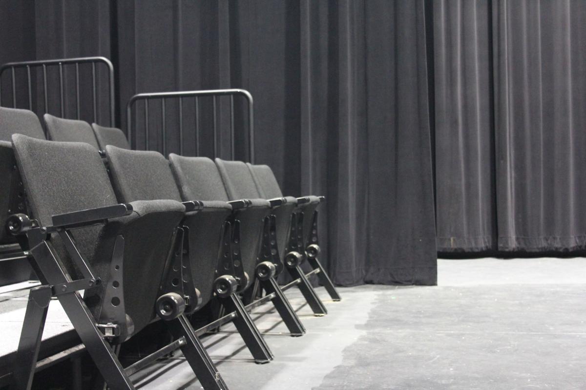Buzz Oates Theater is quiet today, but last week's Director's Showcase made this the site for directing students to show their skills. Staff Photo