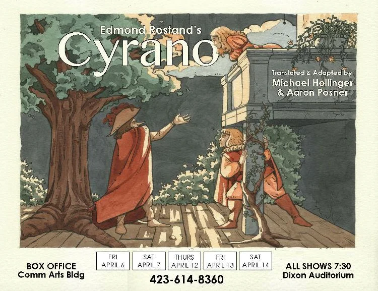 “This is one of the first times that story was told. It has sword fighting, romance, and comedy, and this particular production uses more contemporary and accessible language," Associate professor of theater and director of the play Dan Buck said of the play. "I can’t imagine anyone not enjoying this play.” Courtesy of Lee University Theatre Department