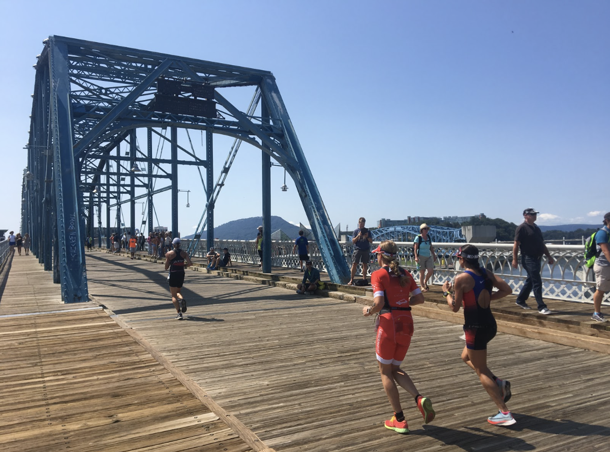 Thousands of runners gathered in Chattanooga to participate in the world-renowned Ironman triathlon. Photo by Kenzie Holton