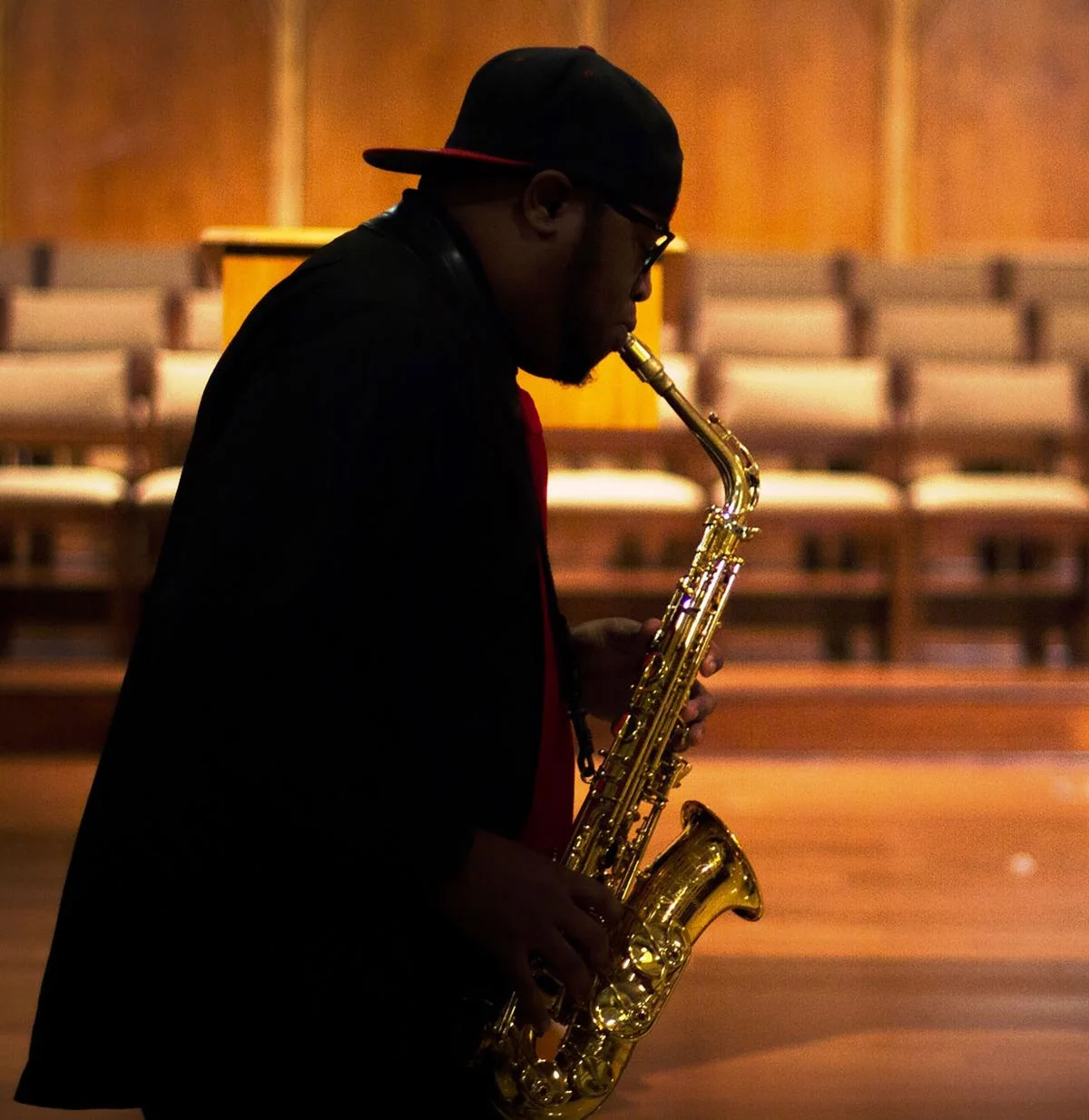 Jay Newsome performing. Photo courtesy of the Lee University Public Relations office