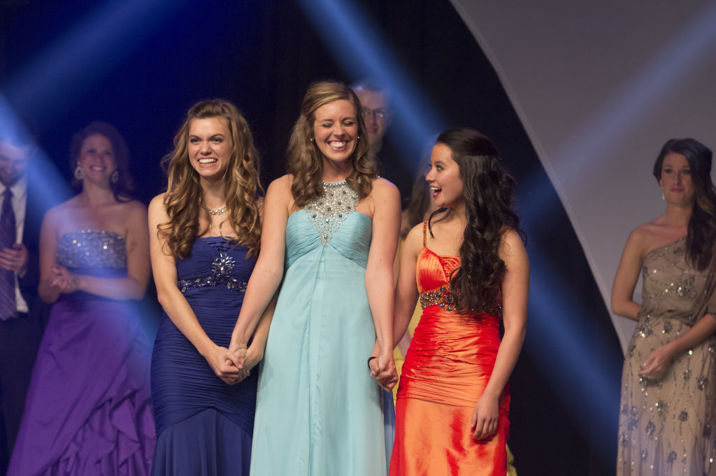 POF contestants Marisa Goodman, Bekah Wright and Adrianna Kim (photo courtesy of Becca Waddell)