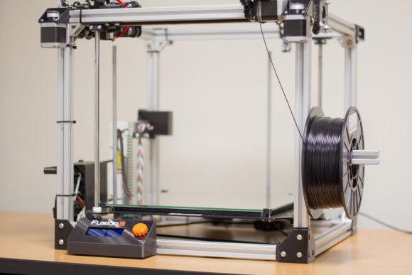 3D Printer in Squires Library. Photo: Austin Gunter