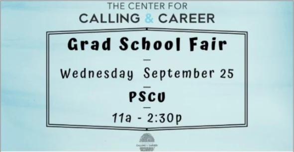 Center for Calling and Career hosts Grad School Fair