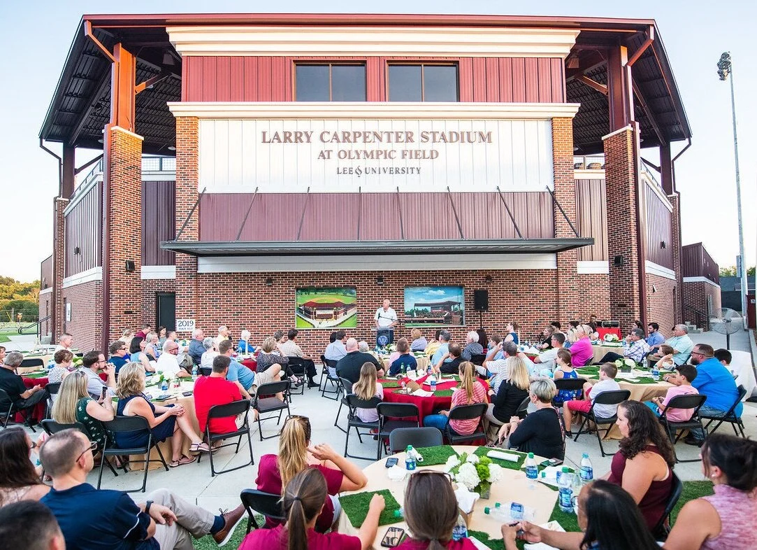 Larry Carpenter and George Starr honored at new baseball stadium