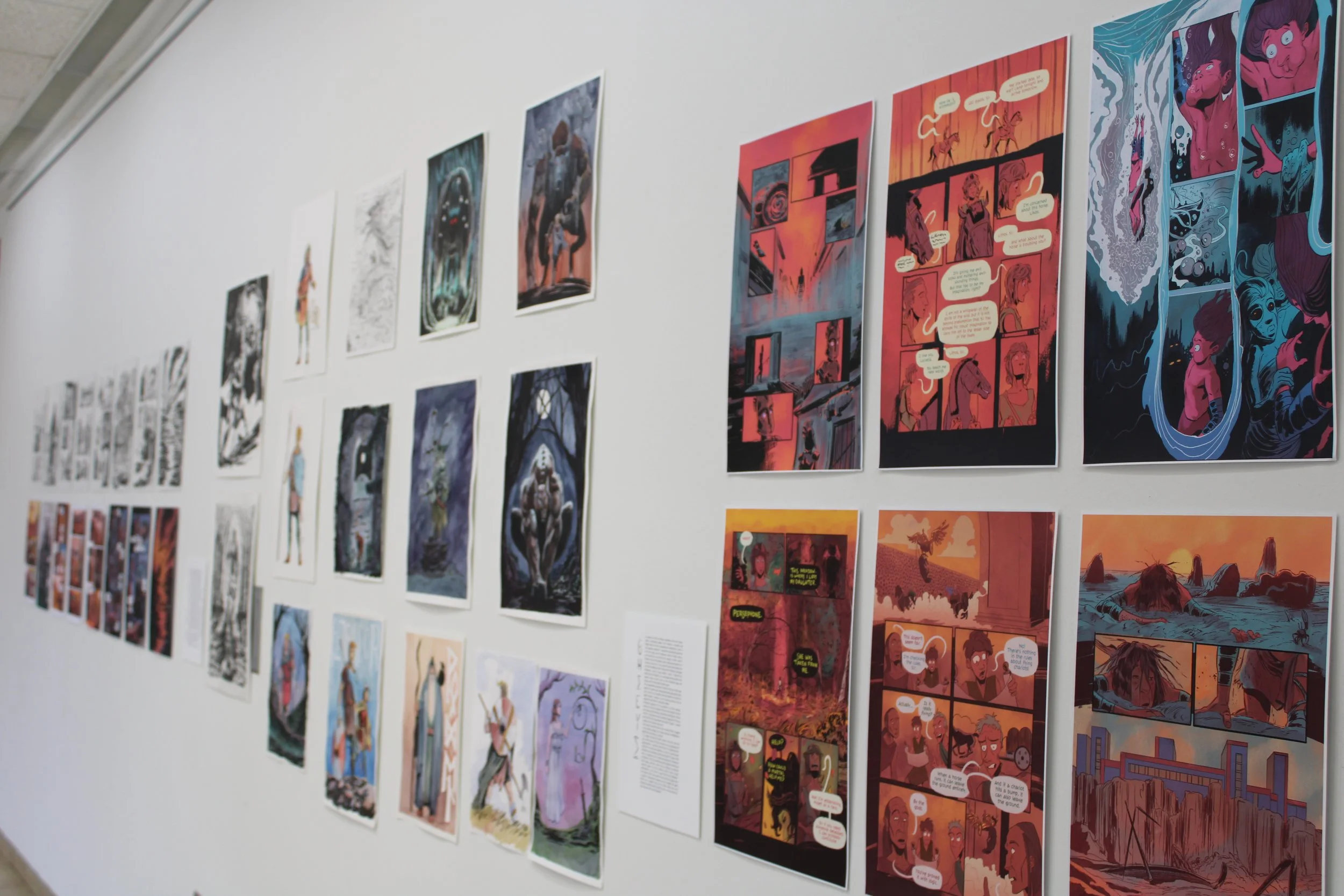 Persistence on display: Holt shares illustrator’s journey