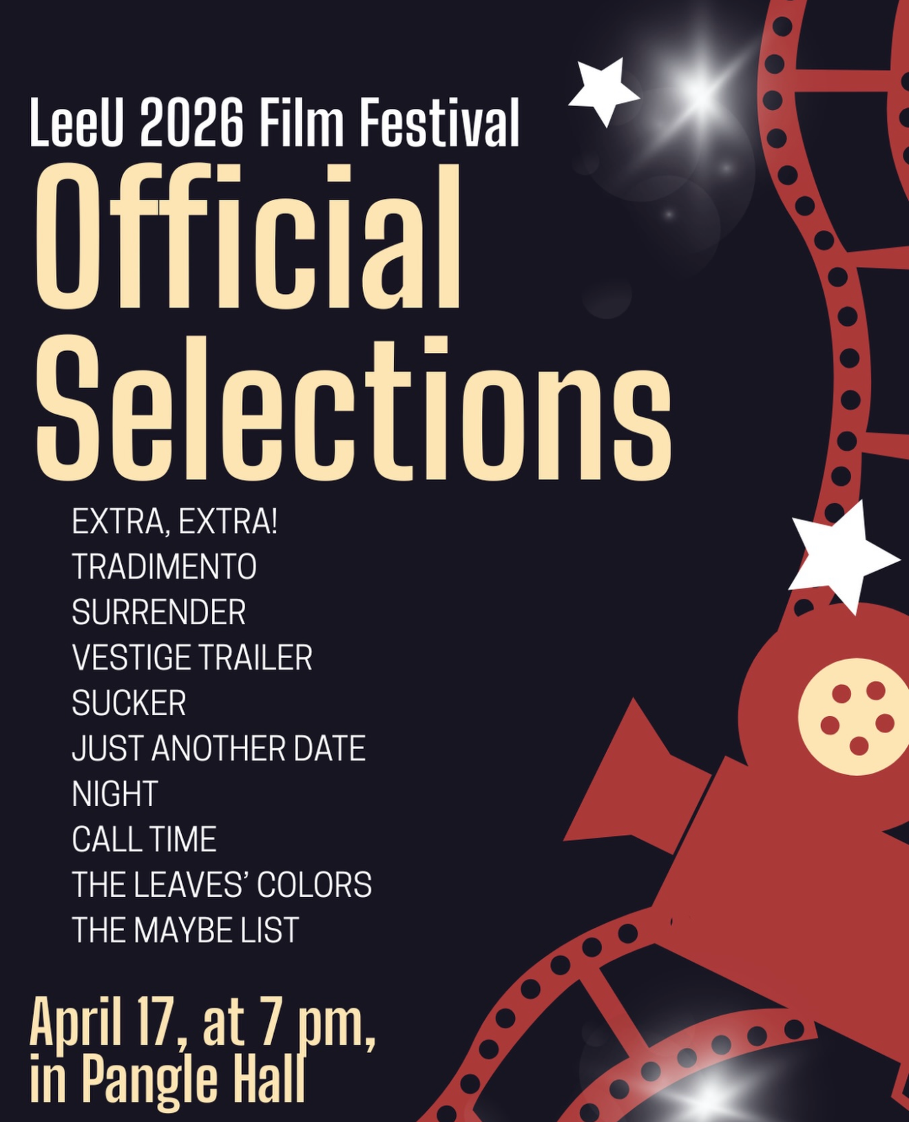 A red carpet affair: Lee’s film festival