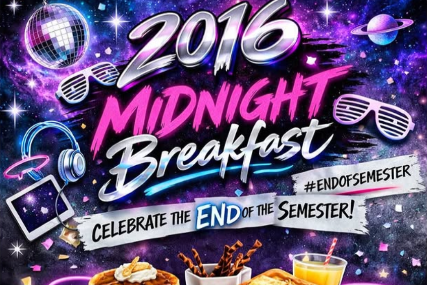 Midnight Breakfast: Taking it back to 2016 for finals week