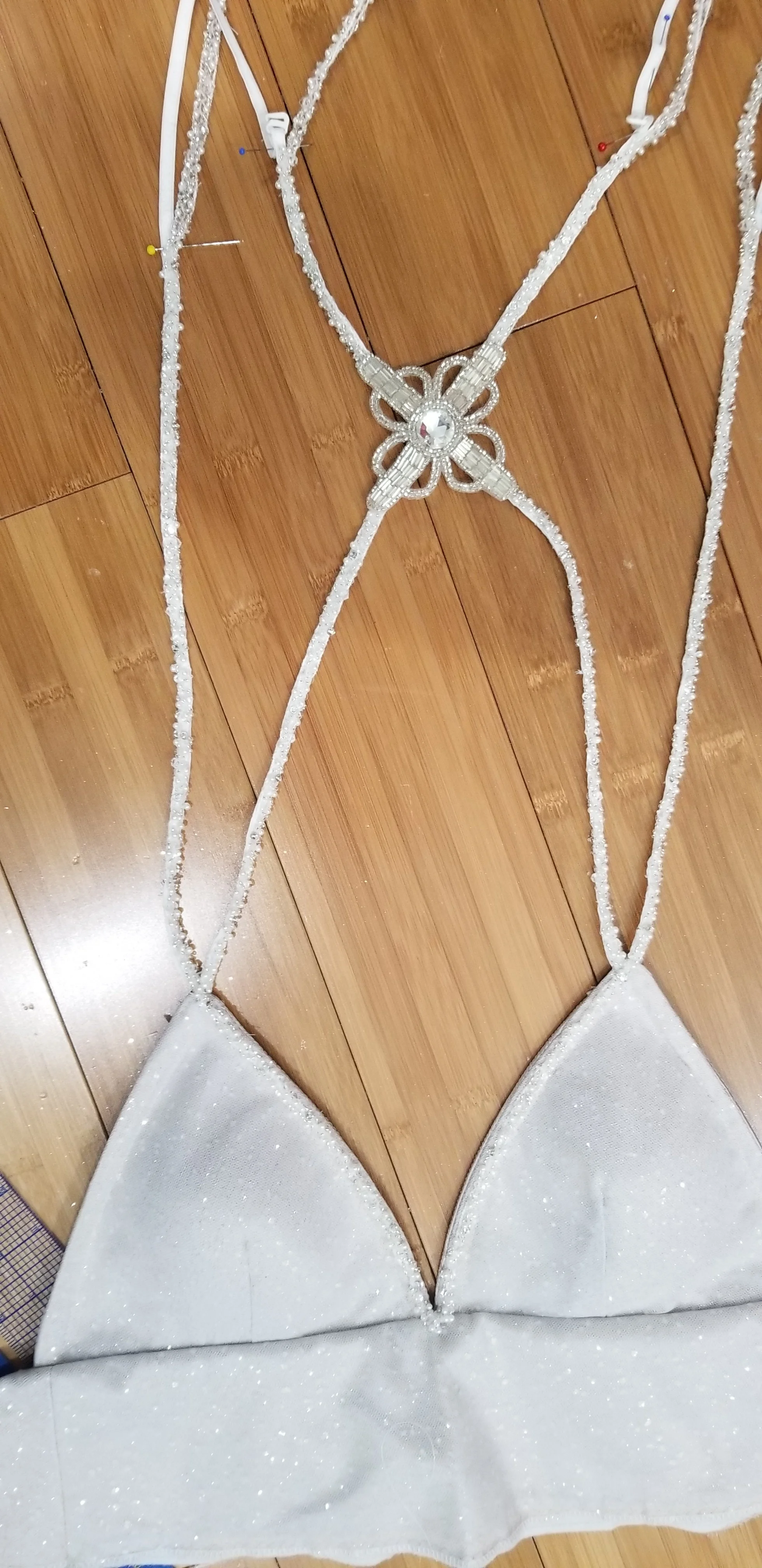 Bodice during construction