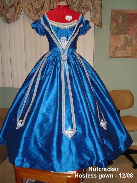  Party guest gown  Authentic Victorian Ball Gown 