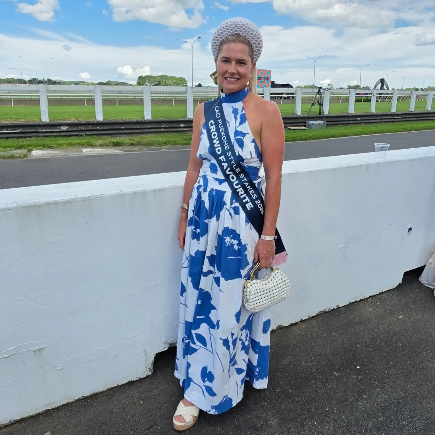 Great to see these stunning ladies wear BGM to Counties Cup @pukekohepark and score themselves a sash!