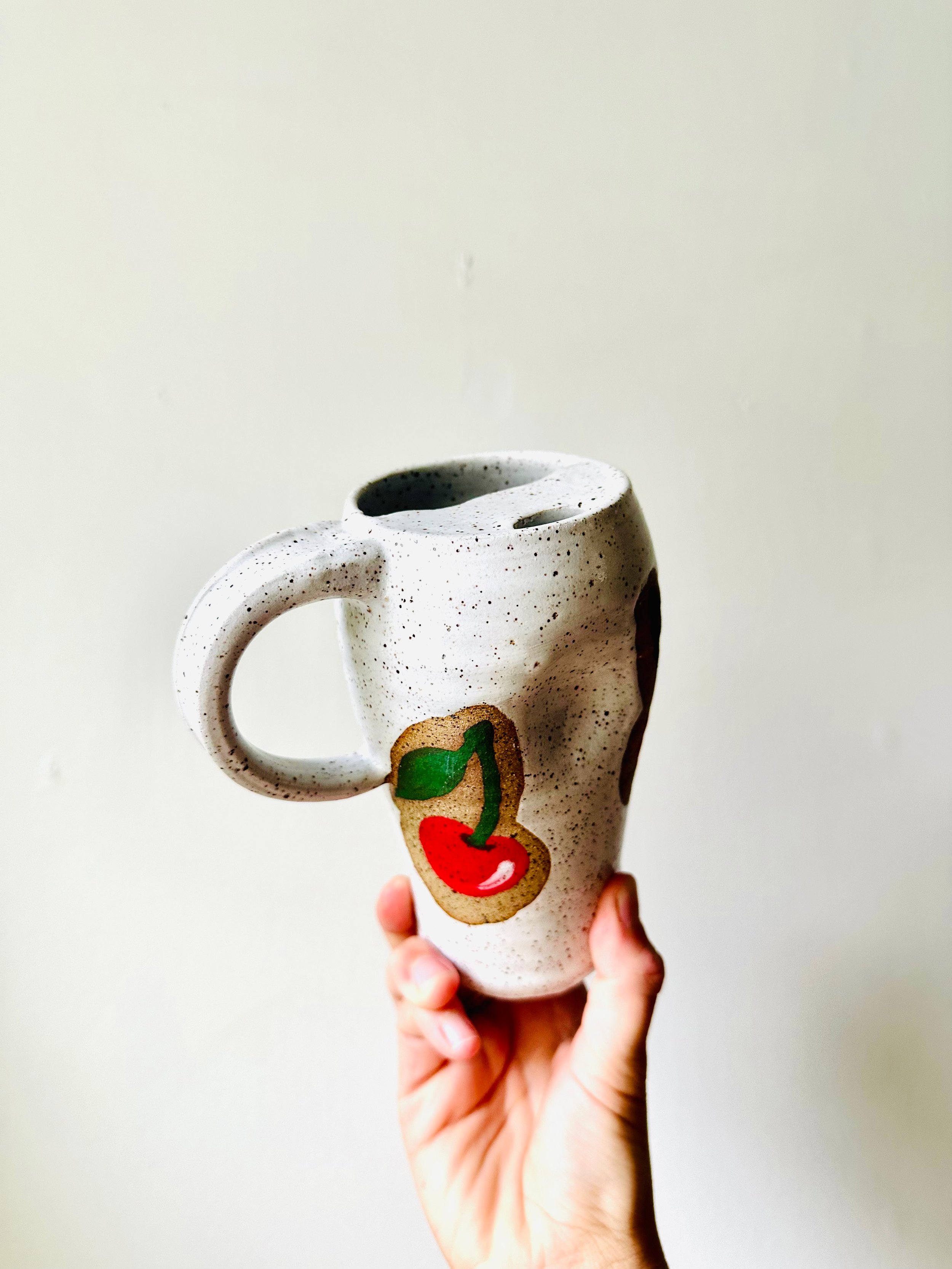 Thumbprint Traveler Mug
