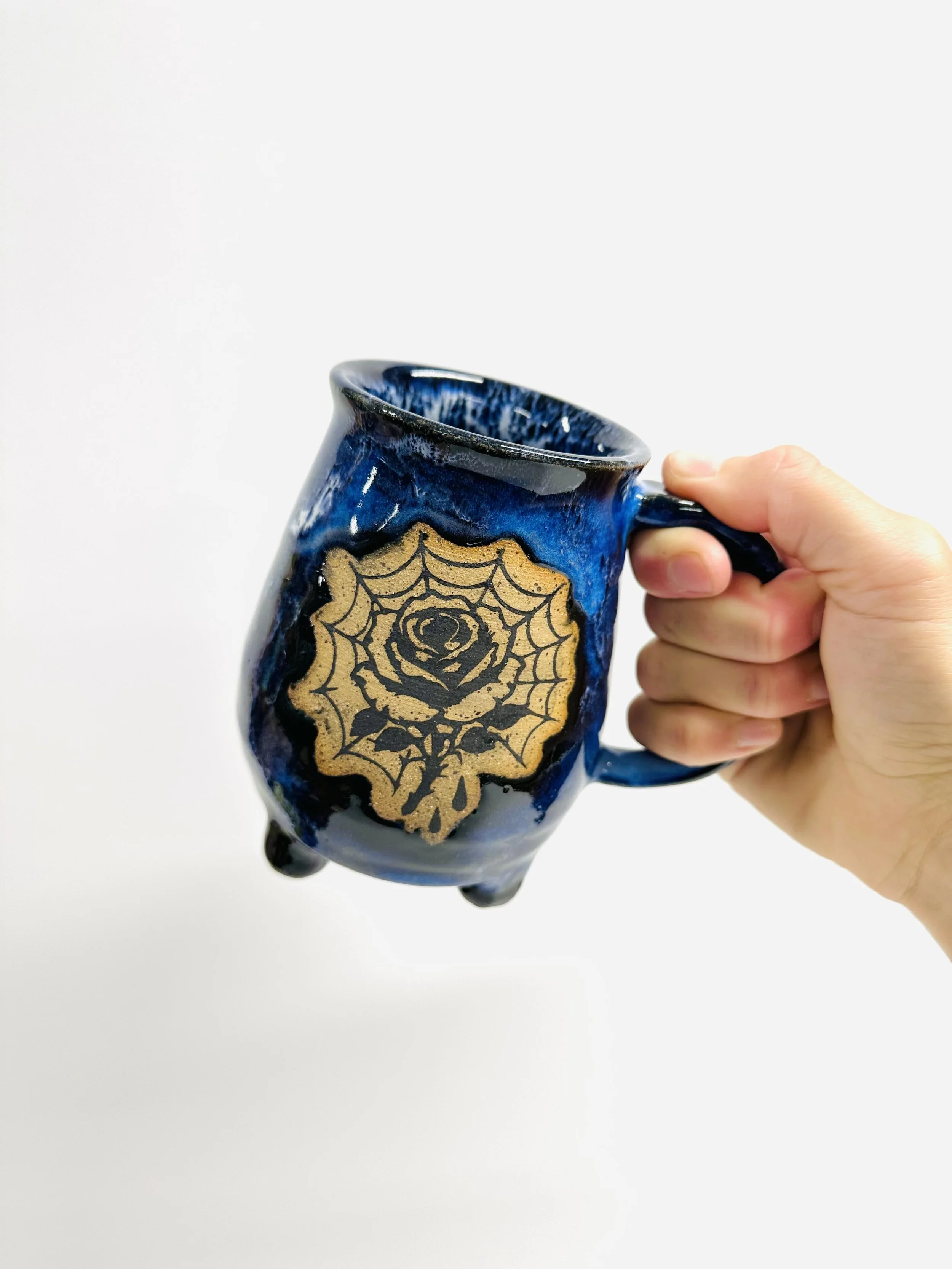 Spooky Rose Mug