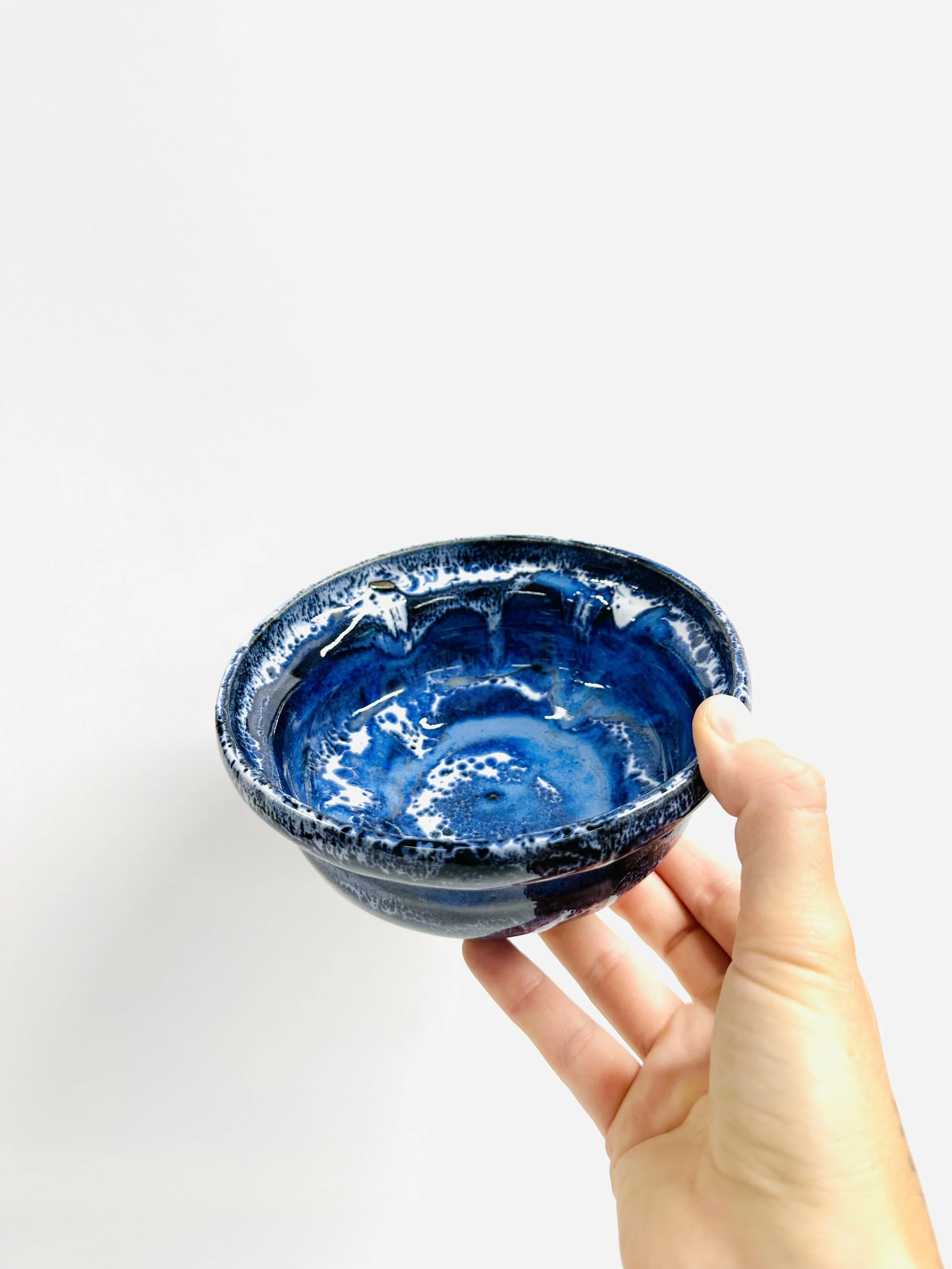 Blue Midnight Starfall Bowl