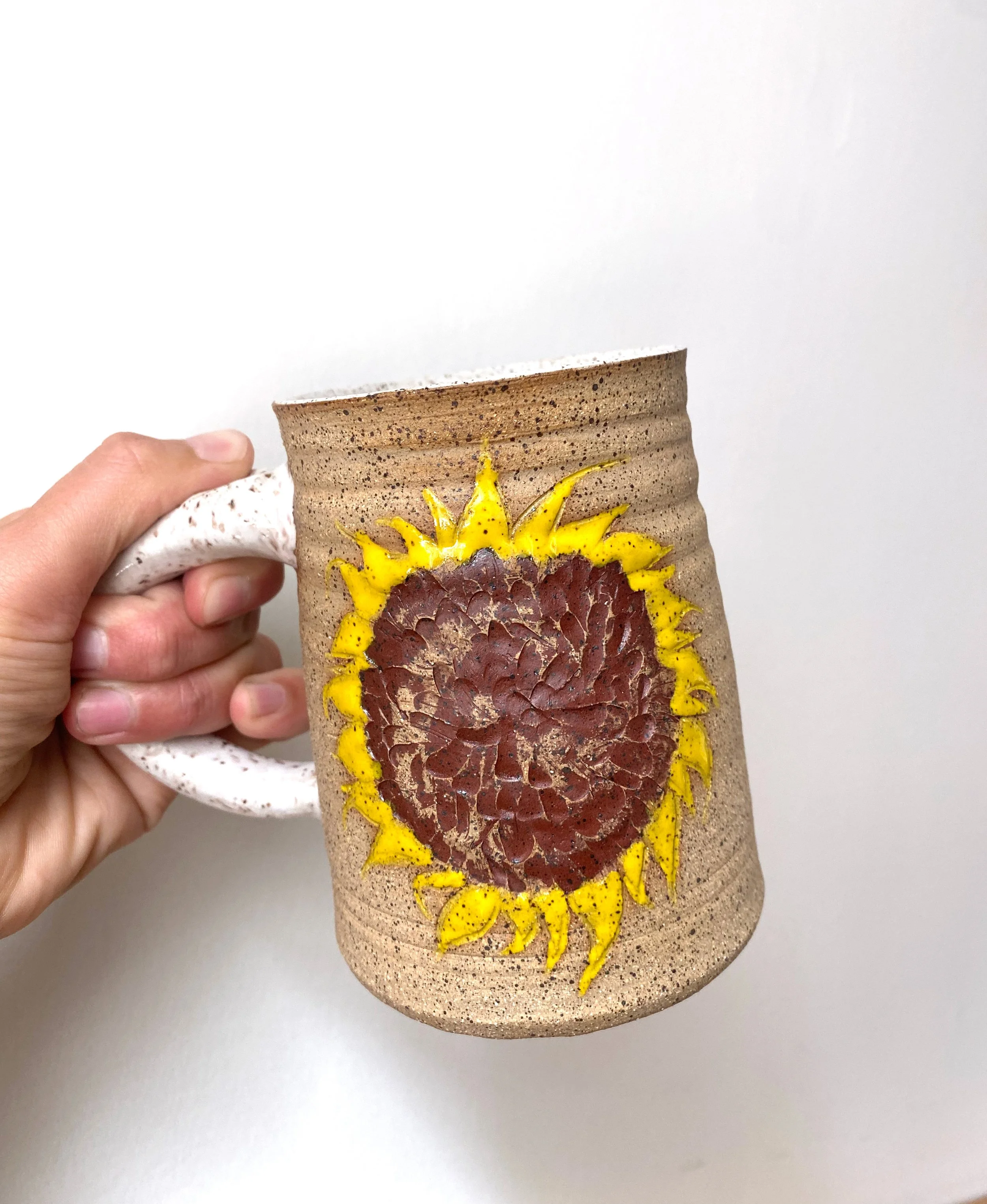 Sunflower Mug — Jillia Ceramics