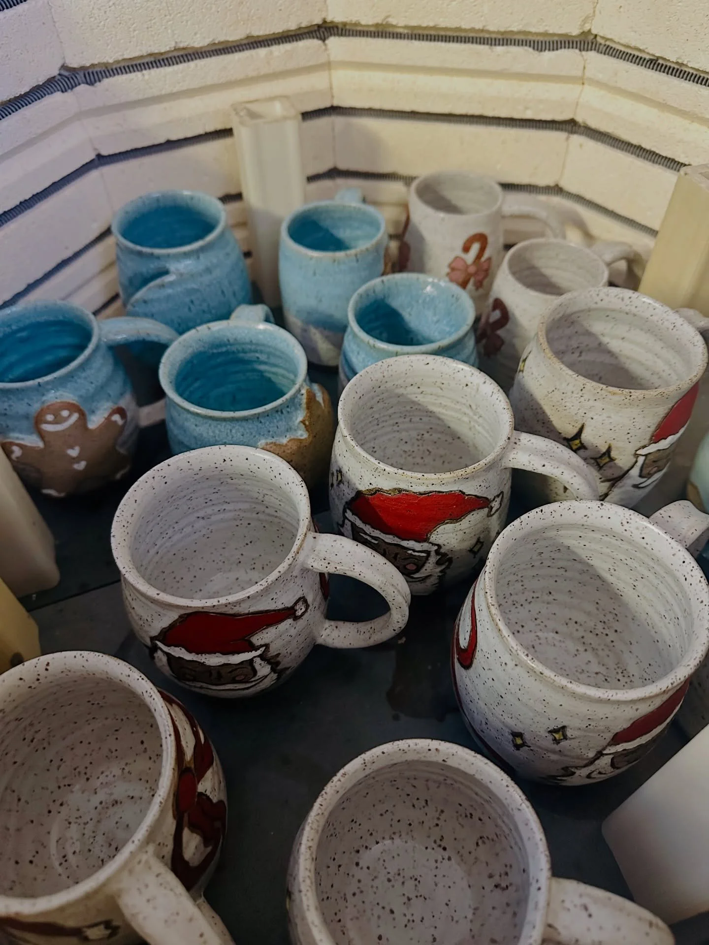 ✨ Unloading the kiln for Dickens in Wellsboro, PA this Saturday 12/6! ✨ 

I will be set up on the East Crafton Street block! ❄️