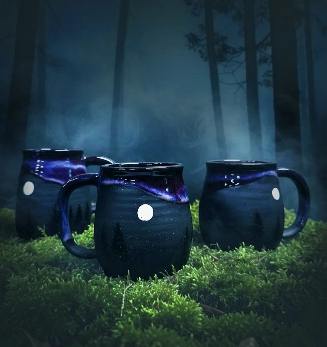 ✨🌚🌲 Midnight Shadowpine Mug Online Restock COMING SOON! ✨

These mugs sold out SO quickly, and I&rsquo;ve definitely heard you all loud and clear, I need to make more! 🖤

The next batch is officially in the making, and I can&rsquo;t wait to get mo
