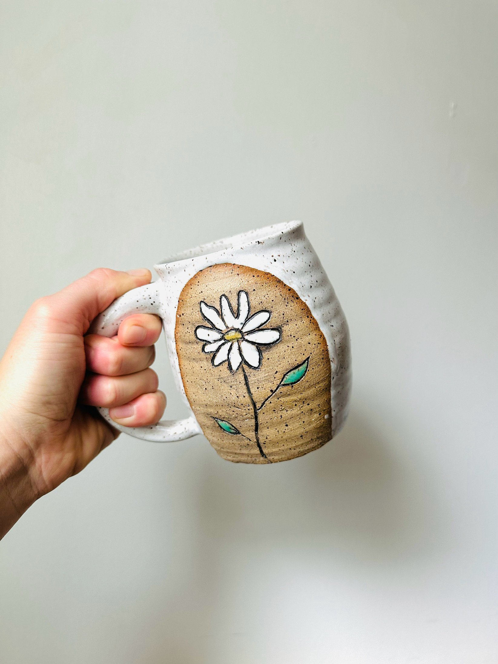 April Birth Flower Mug