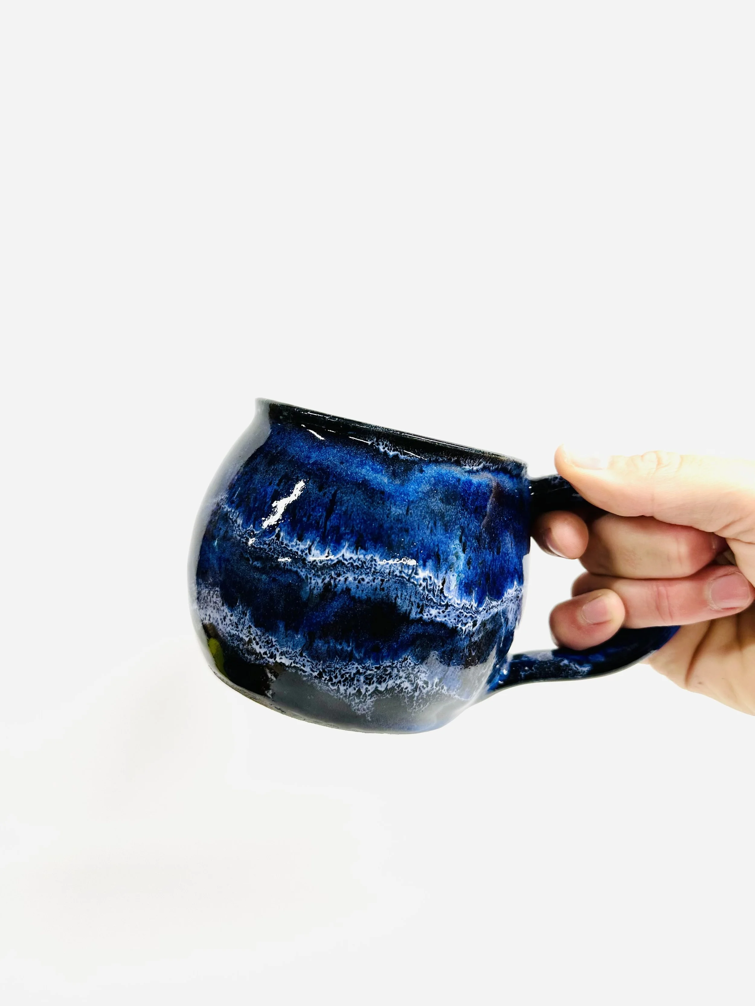 Blue Midnight Starfall Mug
