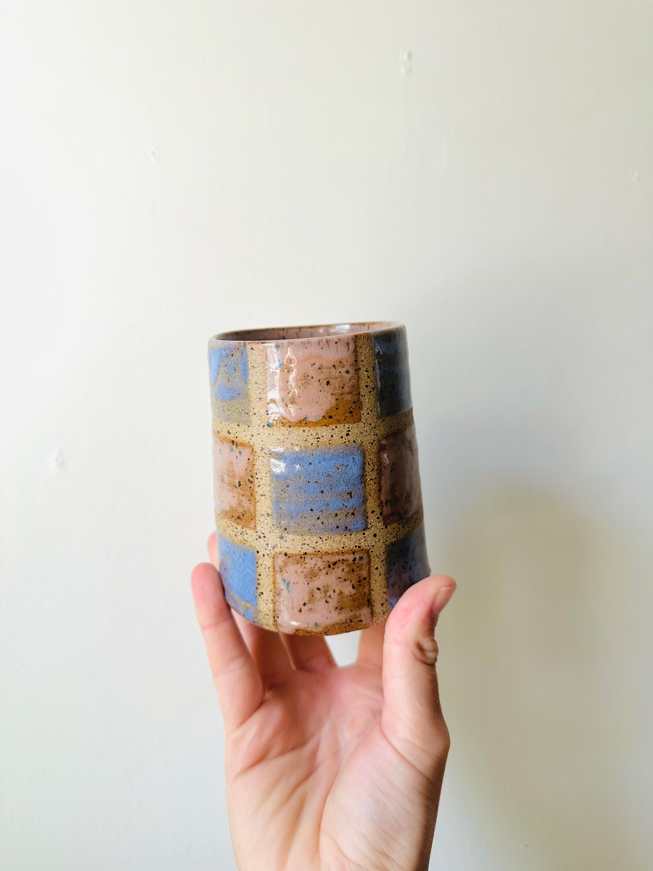 Checkered Tumbler