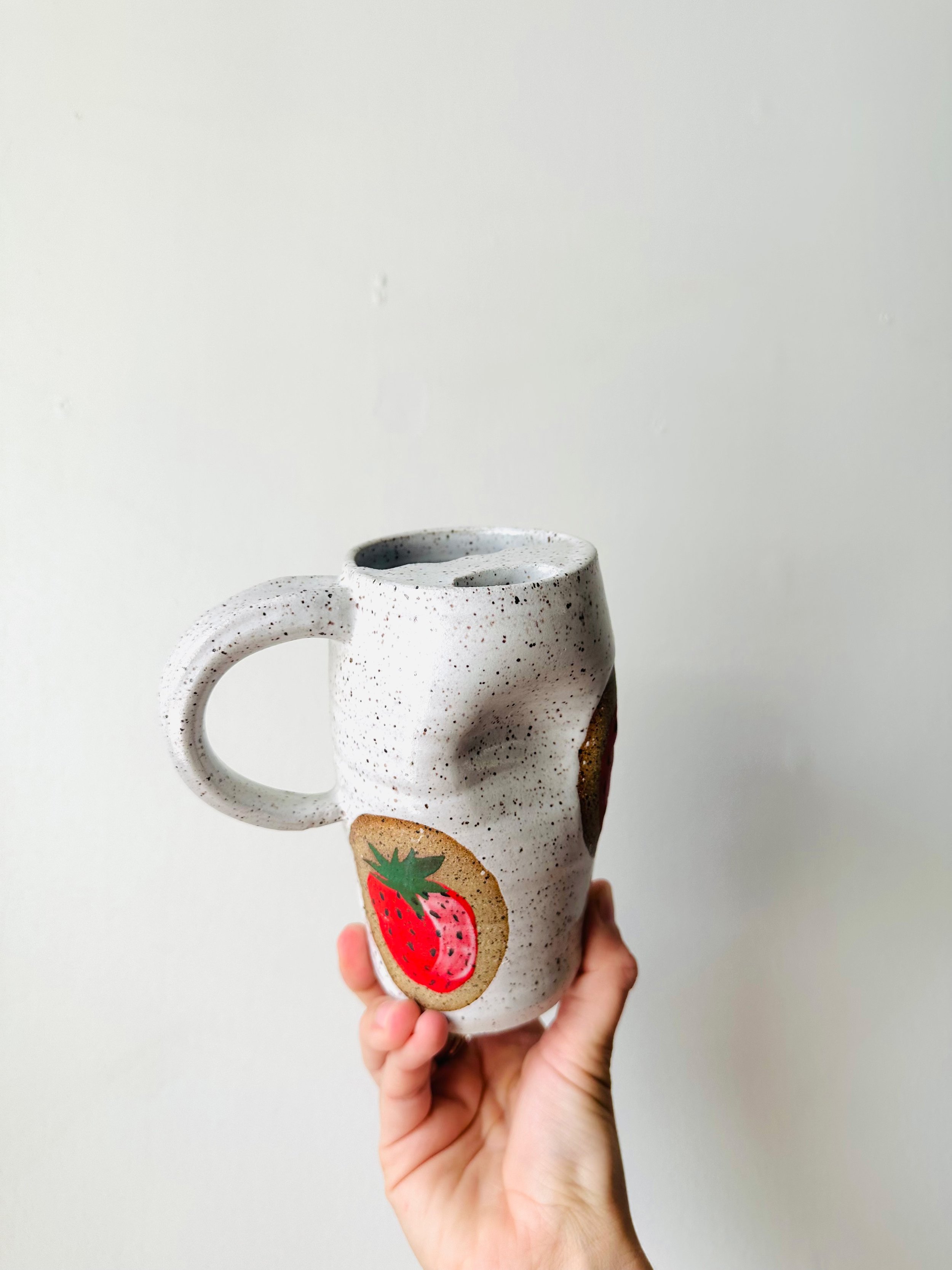 Thumbprint Traveler Mug