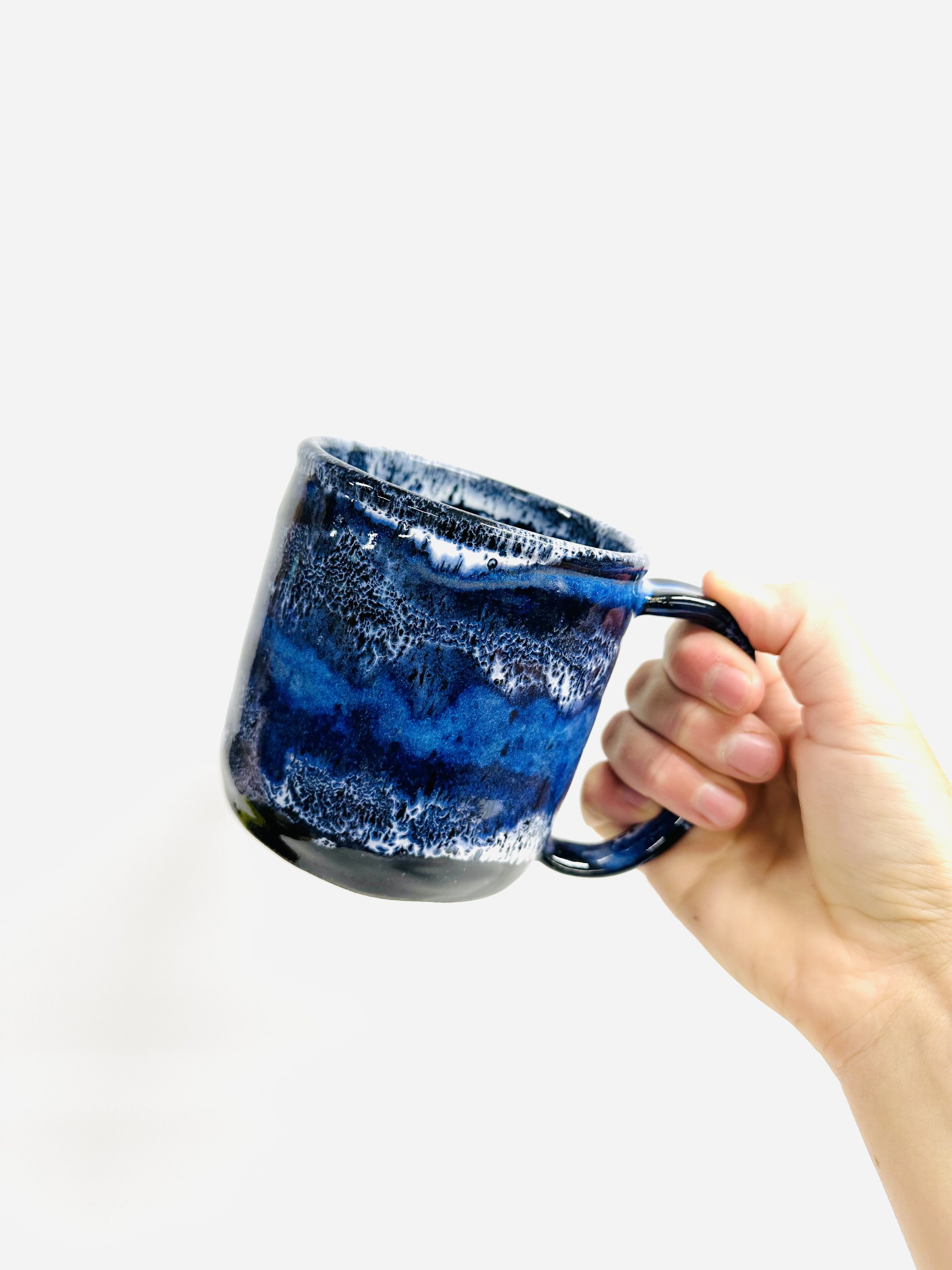 Blue Midnight Starfall Mug